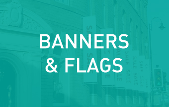 Click here to find out more about our banner and flag printing services